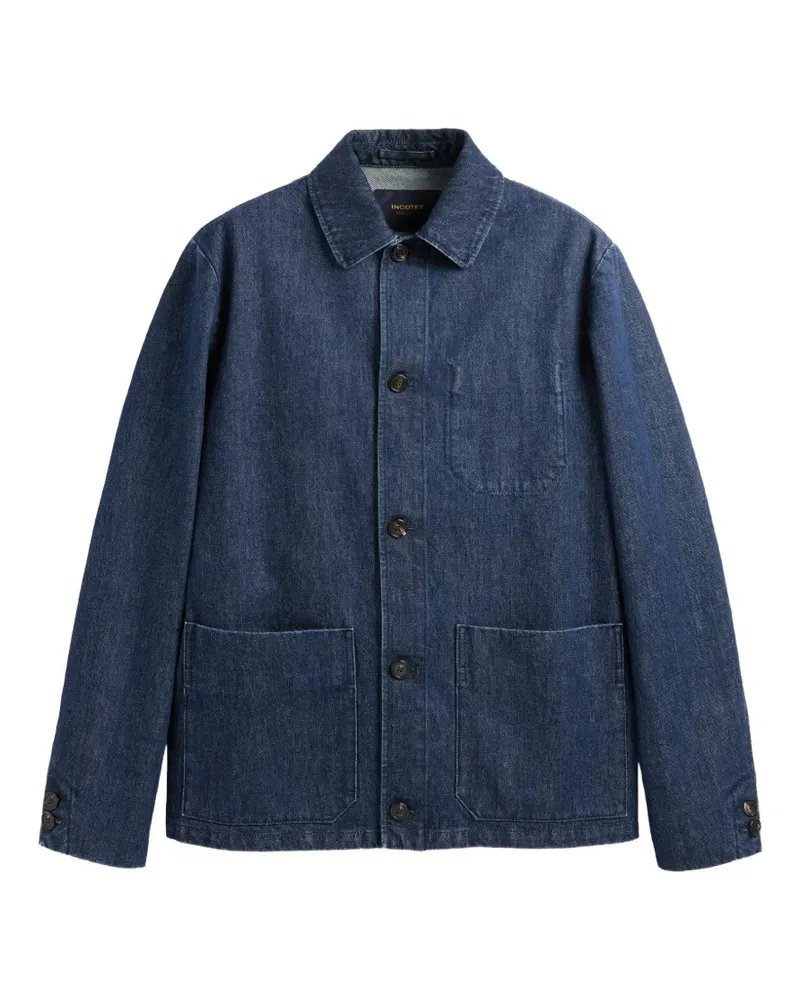 Slowear Klassische Jeansjacke - Blau Blau