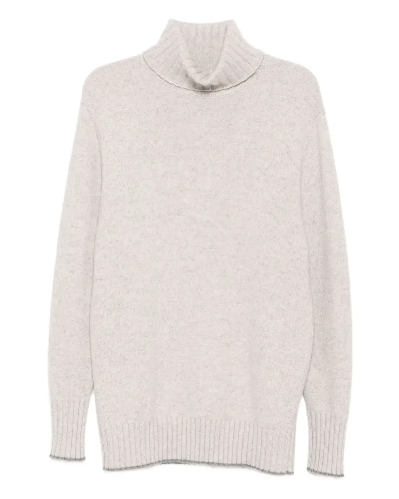 N.Peal Brompton Pullover - Grau Grau