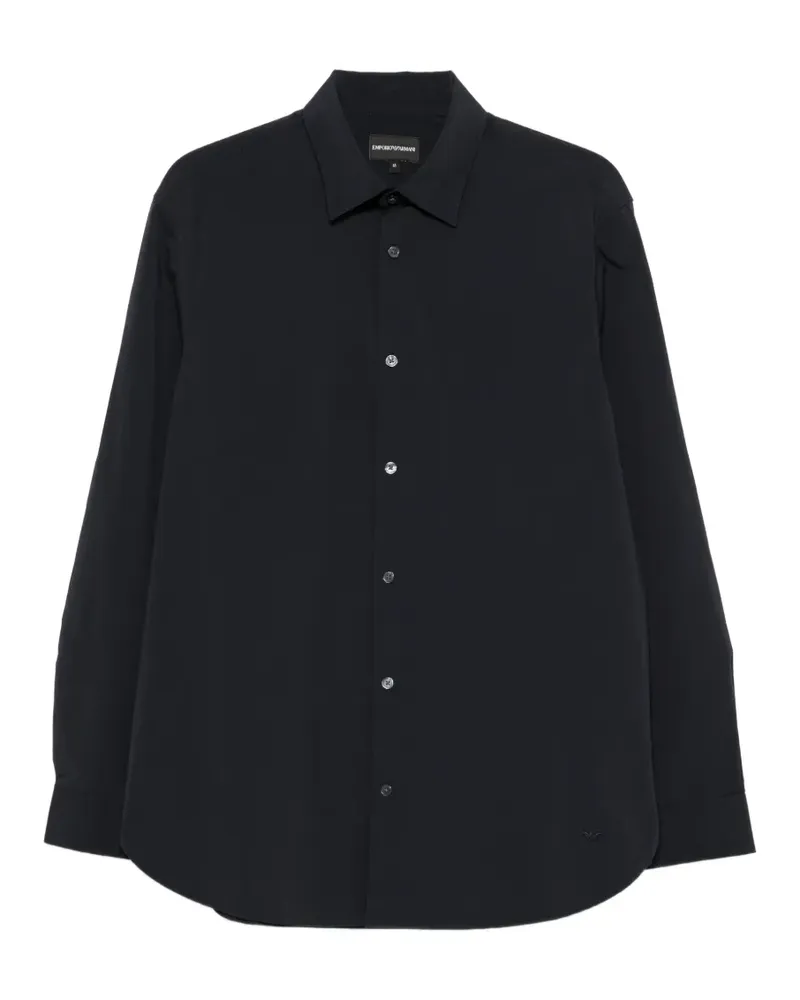 Emporio Armani button-up long-sleeve shirt - Blau Blau