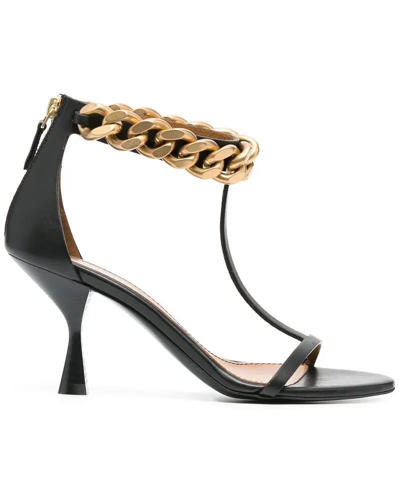 Stella McCartney Sandalen mit Kettendetails - Schwarz Schwarz