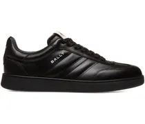 Retro Crest Sneakers - Schwarz