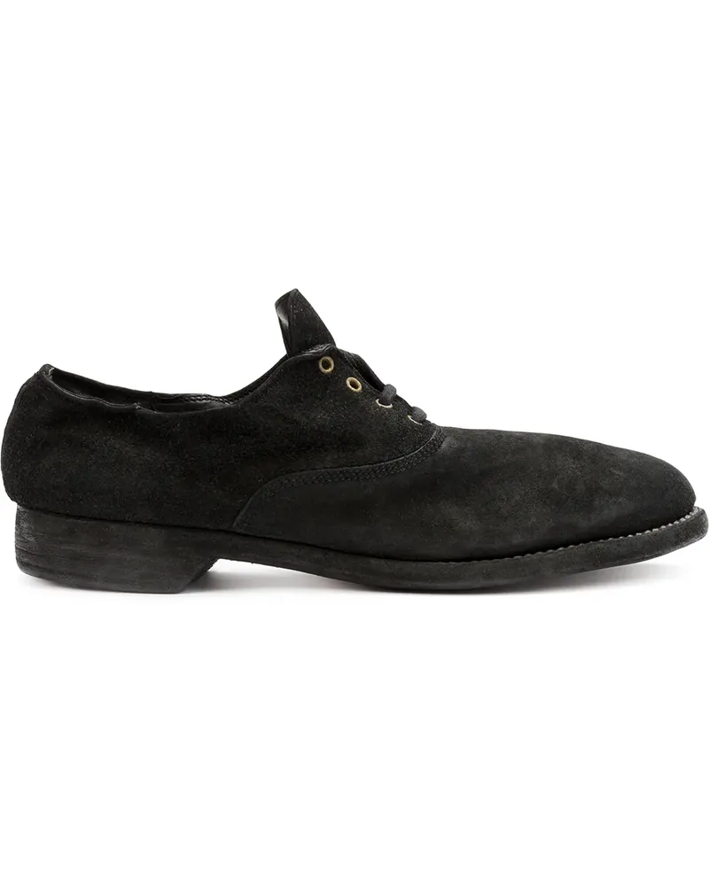 GUIDI Klassische Oxford-Schuhe - Schwarz Schwarz