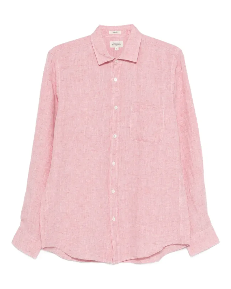 Hartford Hemd aus Leinen - Rosa Rosa