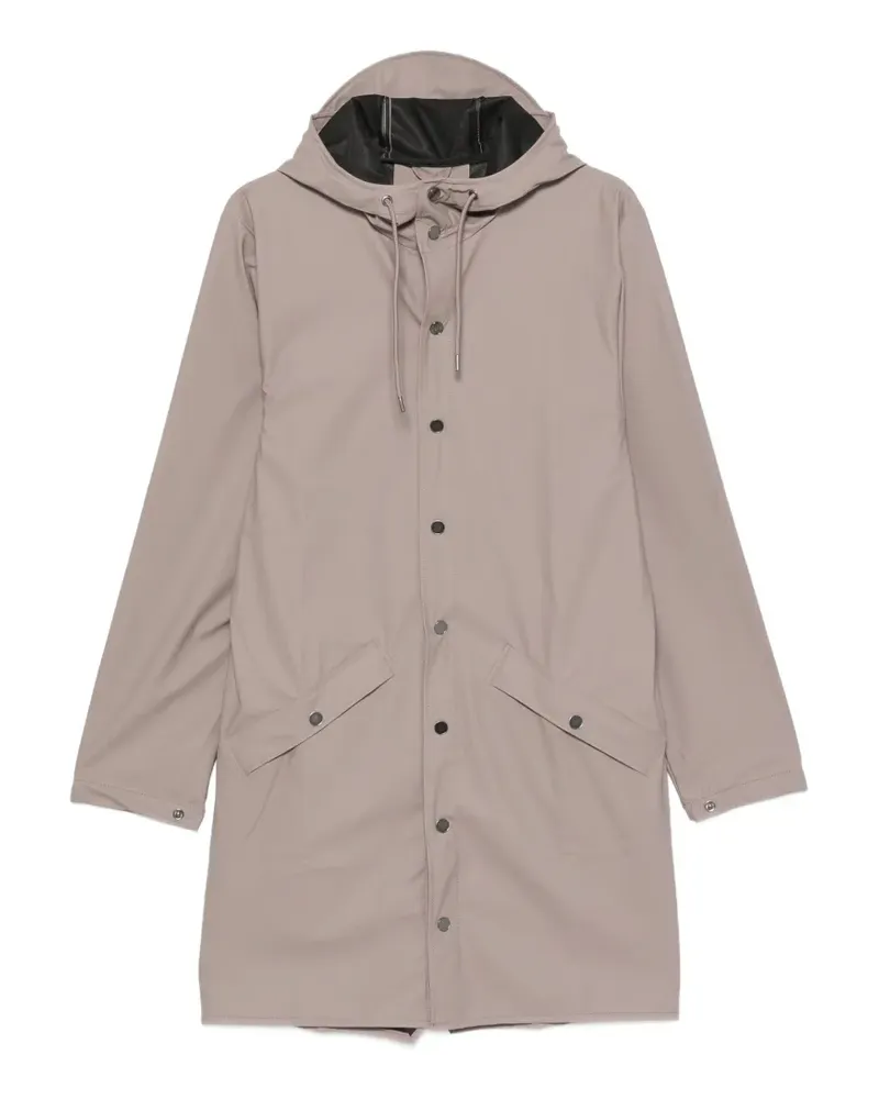 RAINS Long Jacket W3 Mantel - Nude Nude