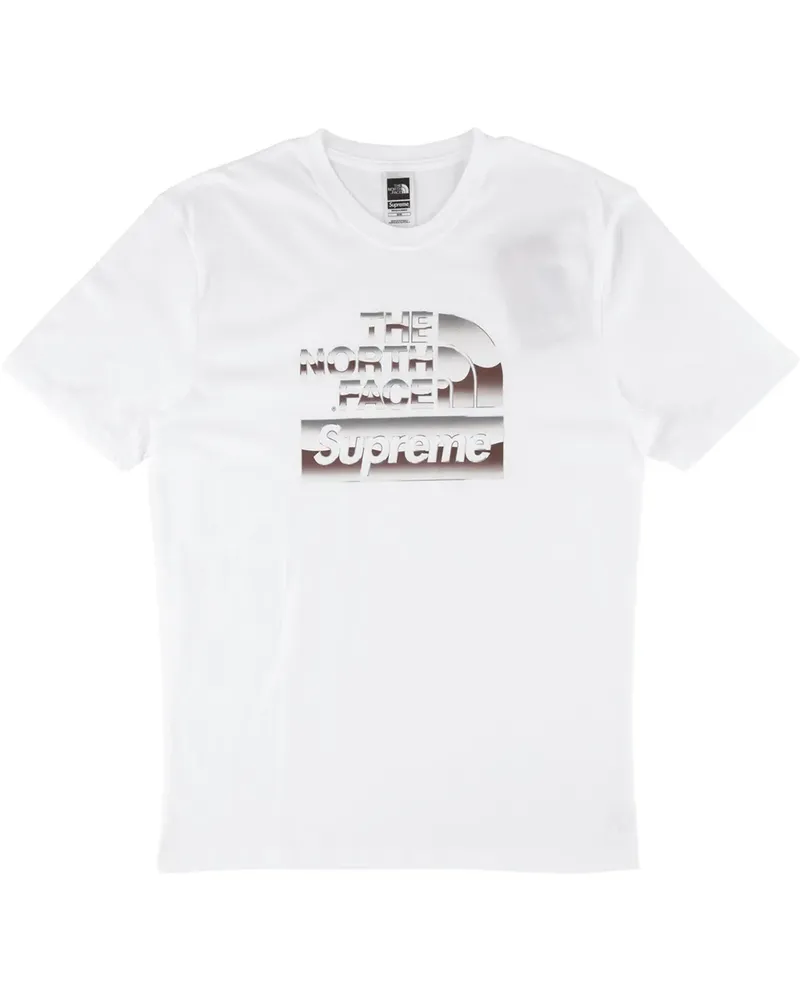 Supreme Being x The North Face T-Shirt mit Logo - Weiß Weiß