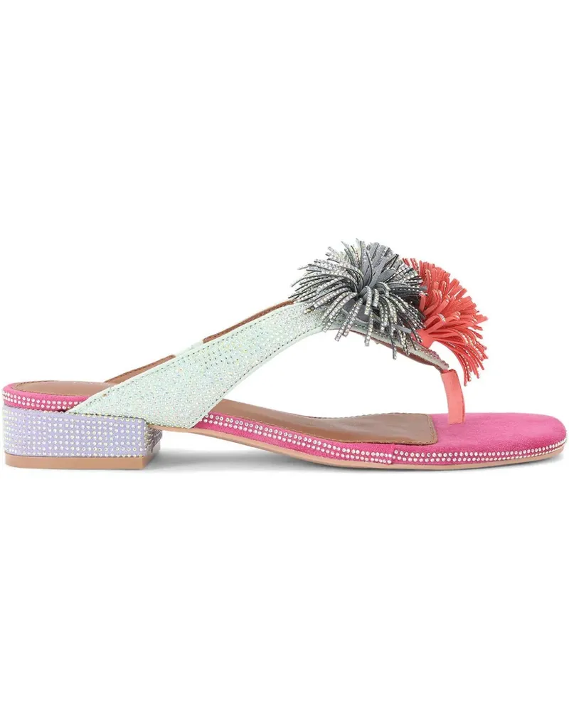 Kurt Geiger Pom Pom Sandalen - Rosa Rosa