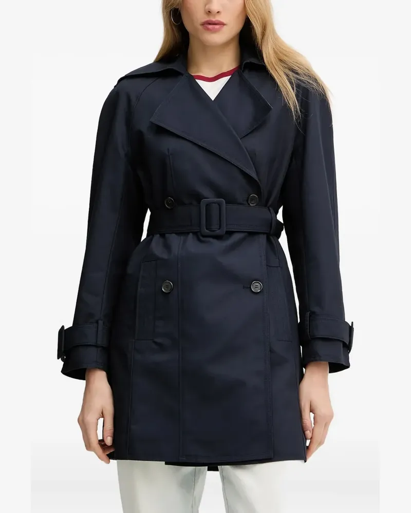 Pinko Trenchcoat mit Gürtel - Blau Blau