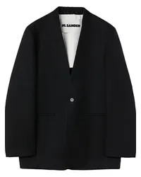 Jil Sander Sakko im Deconstructed-Look Schwarz