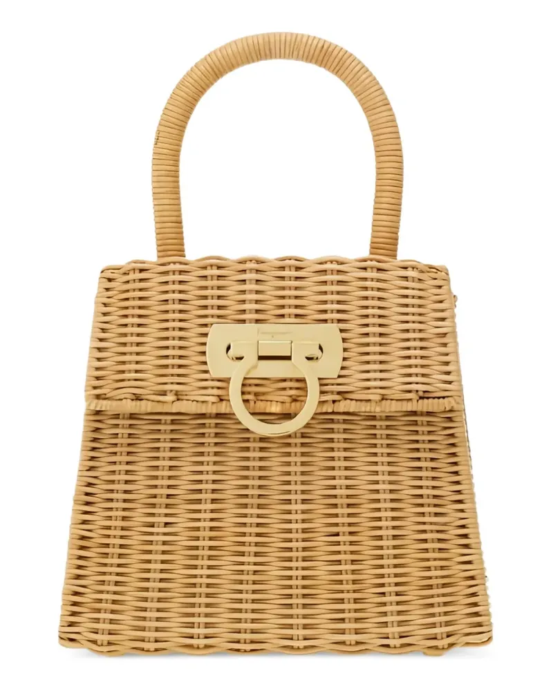 Ferragamo Iconic Handtasche - Nude Nude