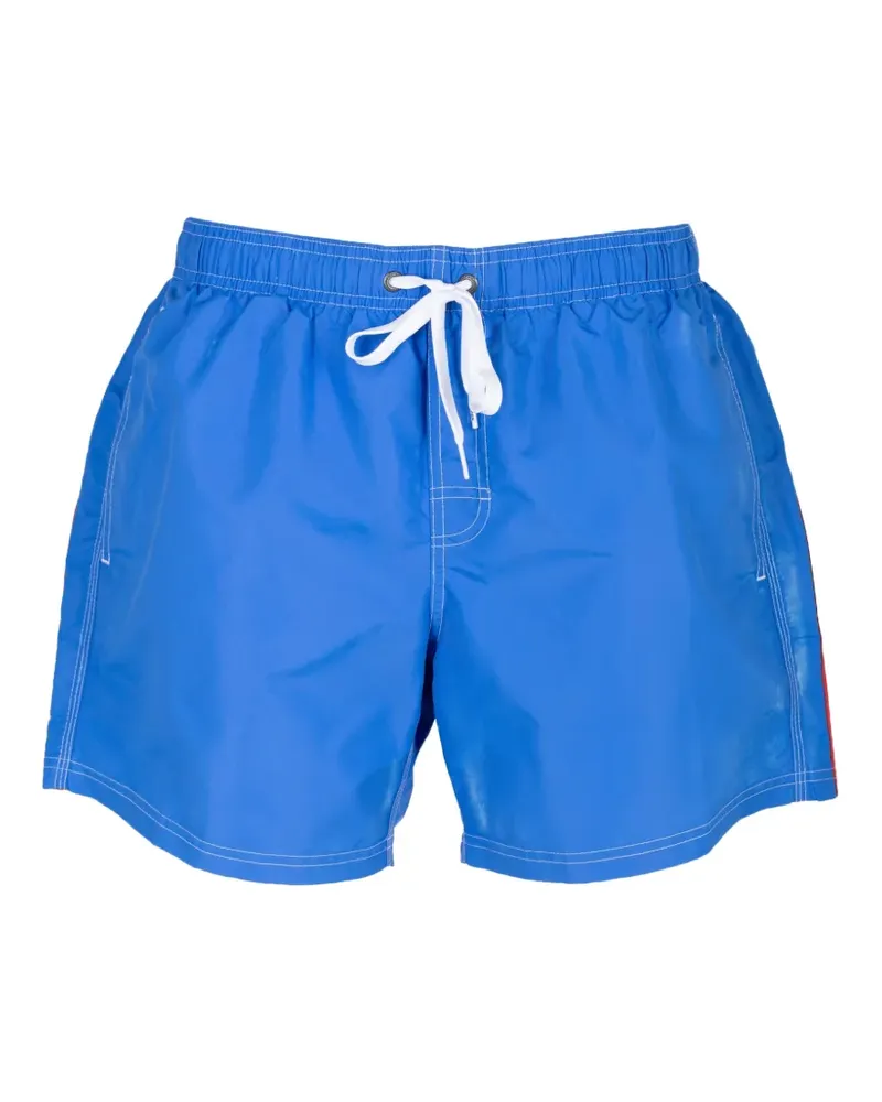 Sundek Badeshorts mit Streifendetail - Blau Blau