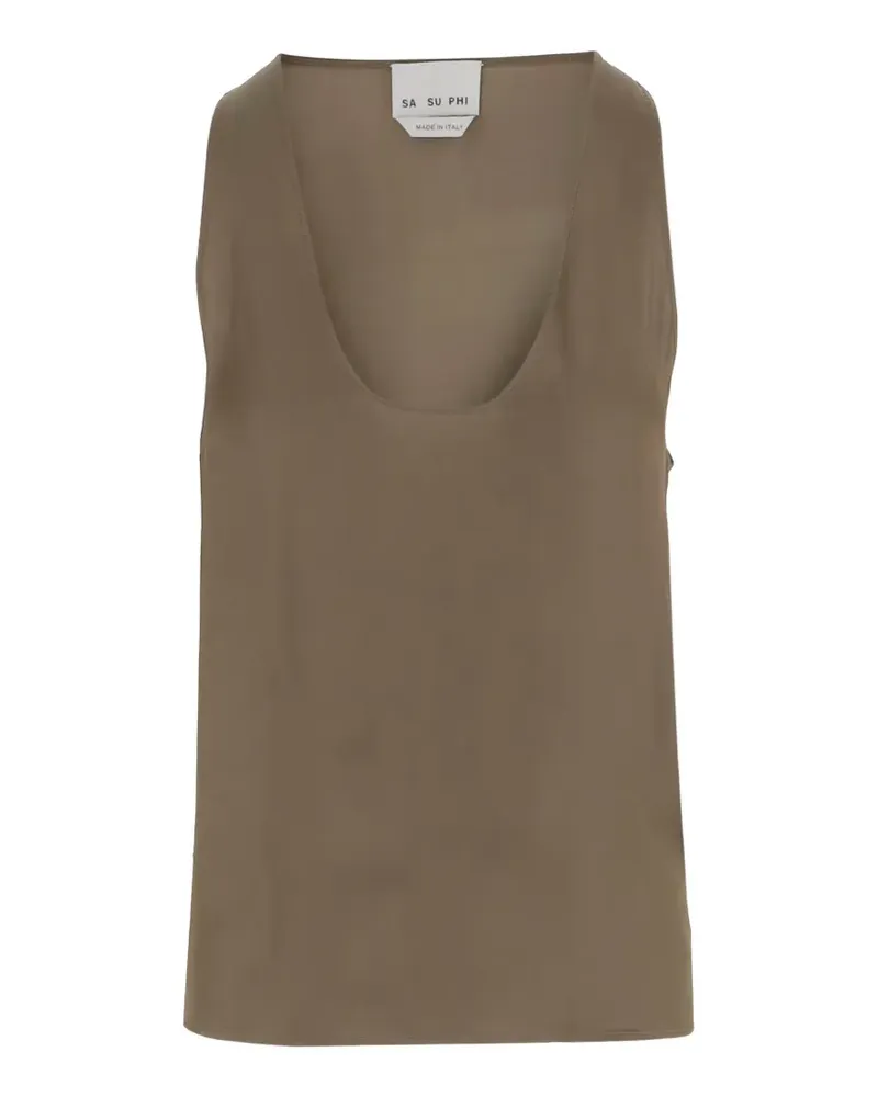 Sa Su Phi sleeveless top - Grün Grün