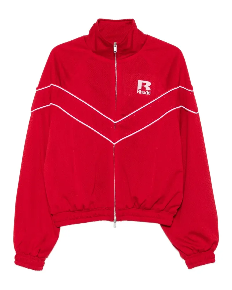RHUDE piped mesh jacket - Rot Rot