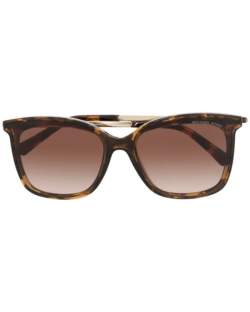 Michael Kors Oversized-Sonnenbrille - Braun Braun