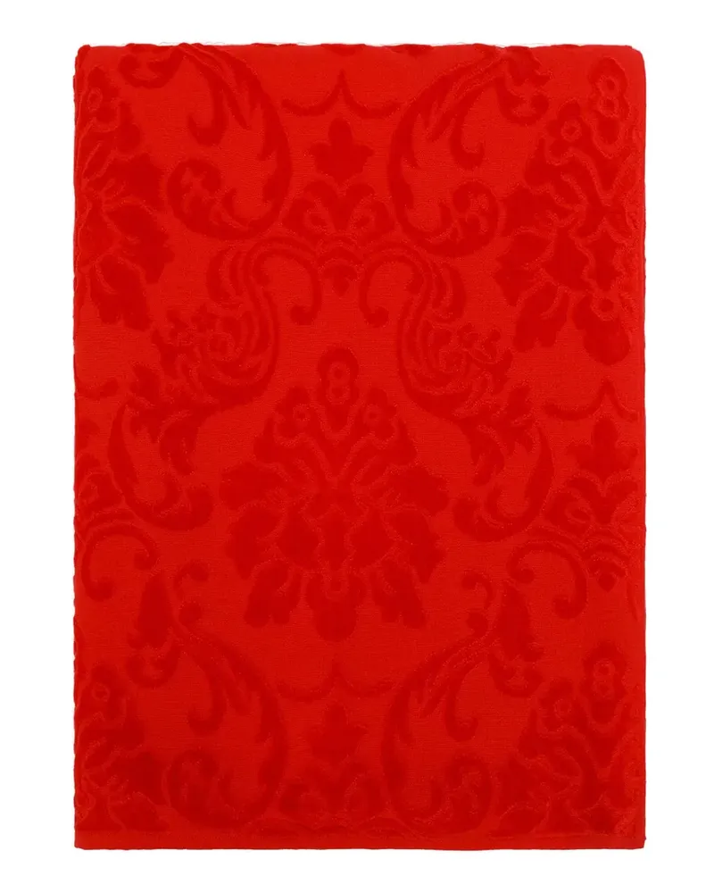 Dolce & Gabbana Strandtuch aus Baumwolle - Rot Rot