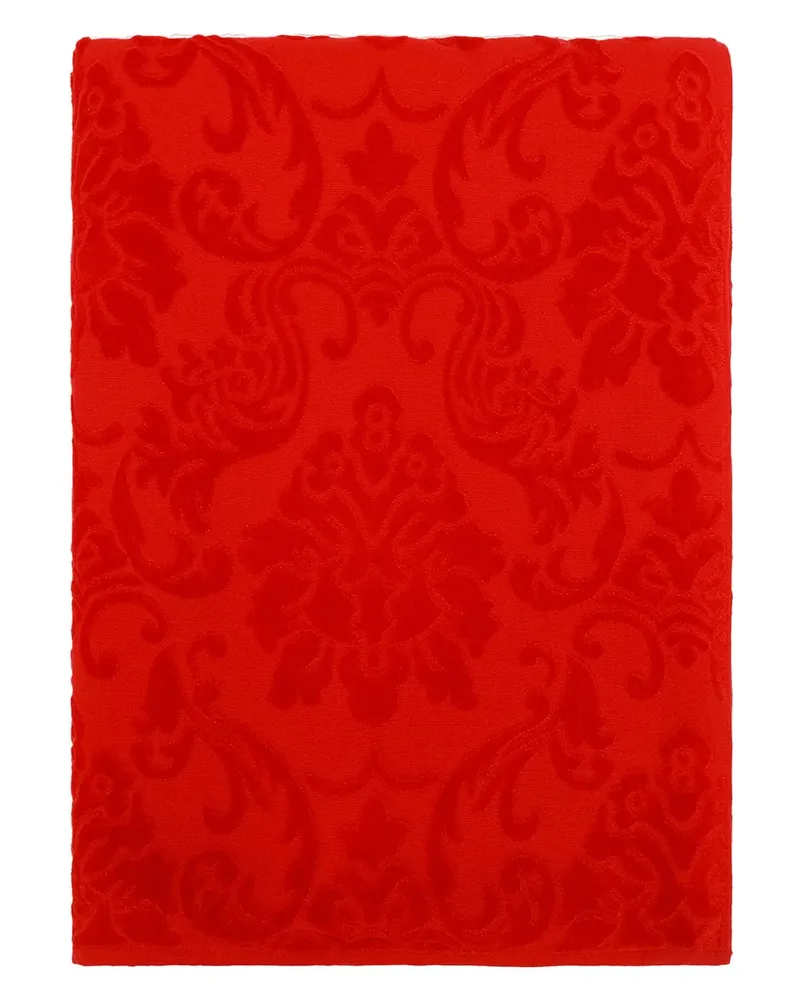 Dolce & Gabbana Strandtuch aus Baumwolle - Rot Rot