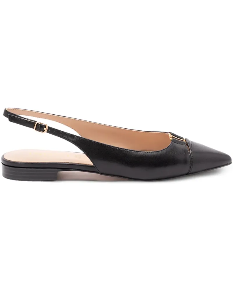 Twin-Set Pumps mit Schnallen - Schwarz Schwarz