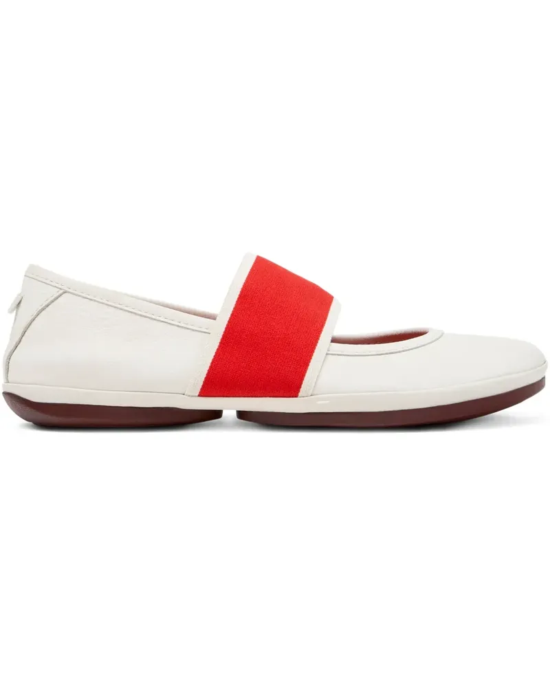 Camper Right Nina Ballerinas - Weiß Weiß