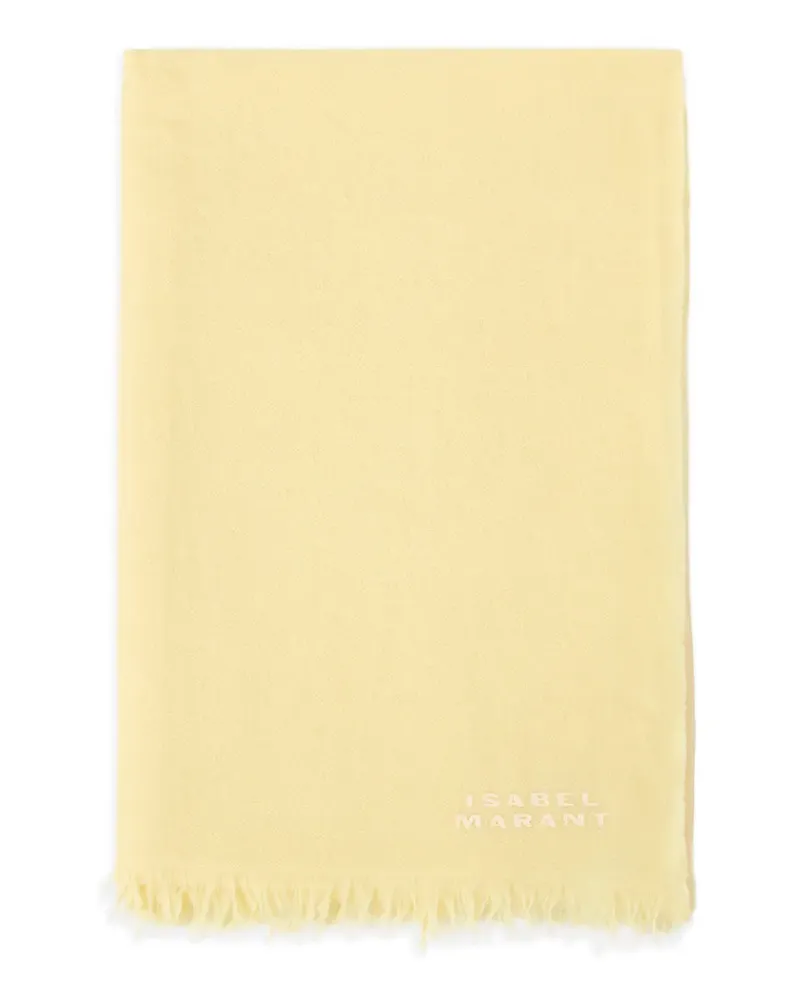 Isabel Marant Alette fringed-hem scarf - Gelb Gelb