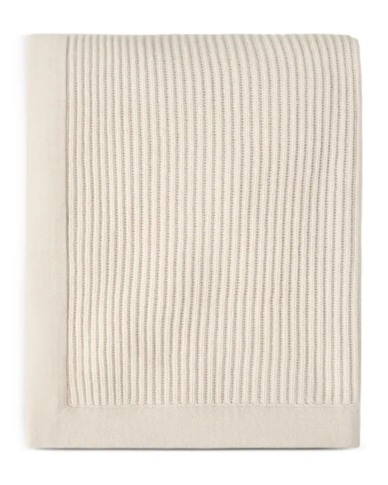 Brunello Cucinelli Gerippter English Überwurf aus Kaschmir - Nude Nude