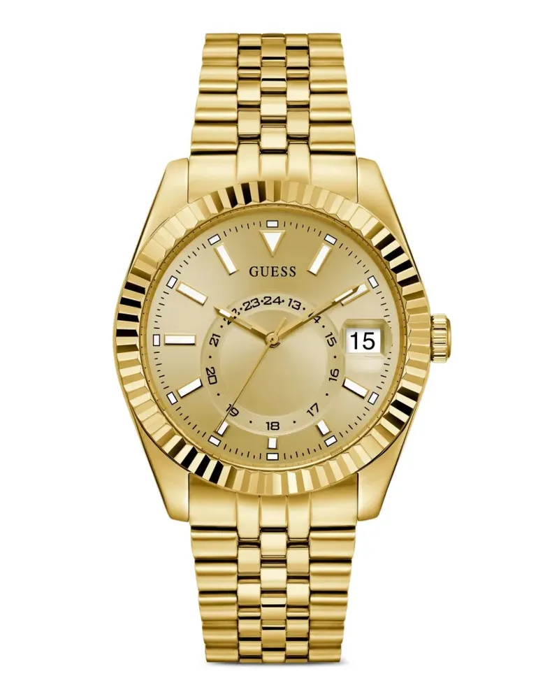 Guess Jaden 46mm watch - Gold Gold
