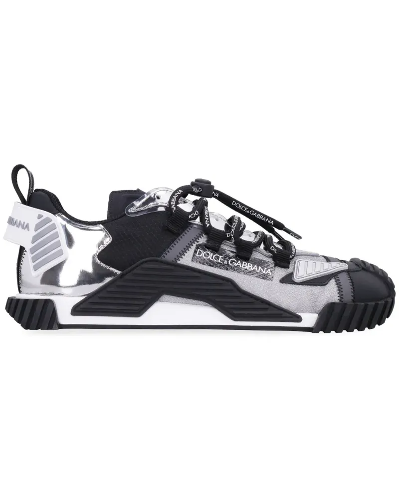 Dolce & Gabbana NS1 Sneakers mit Kontrasteinsätzen - Schwarz Schwarz