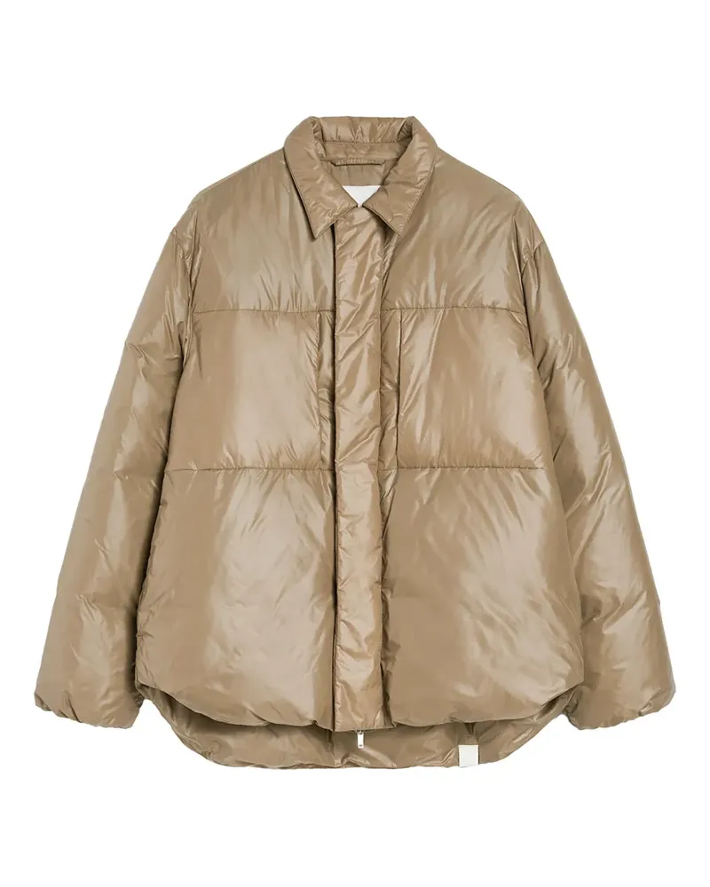 Jil Sander Gefütterte Hemdjacke - Braun Braun