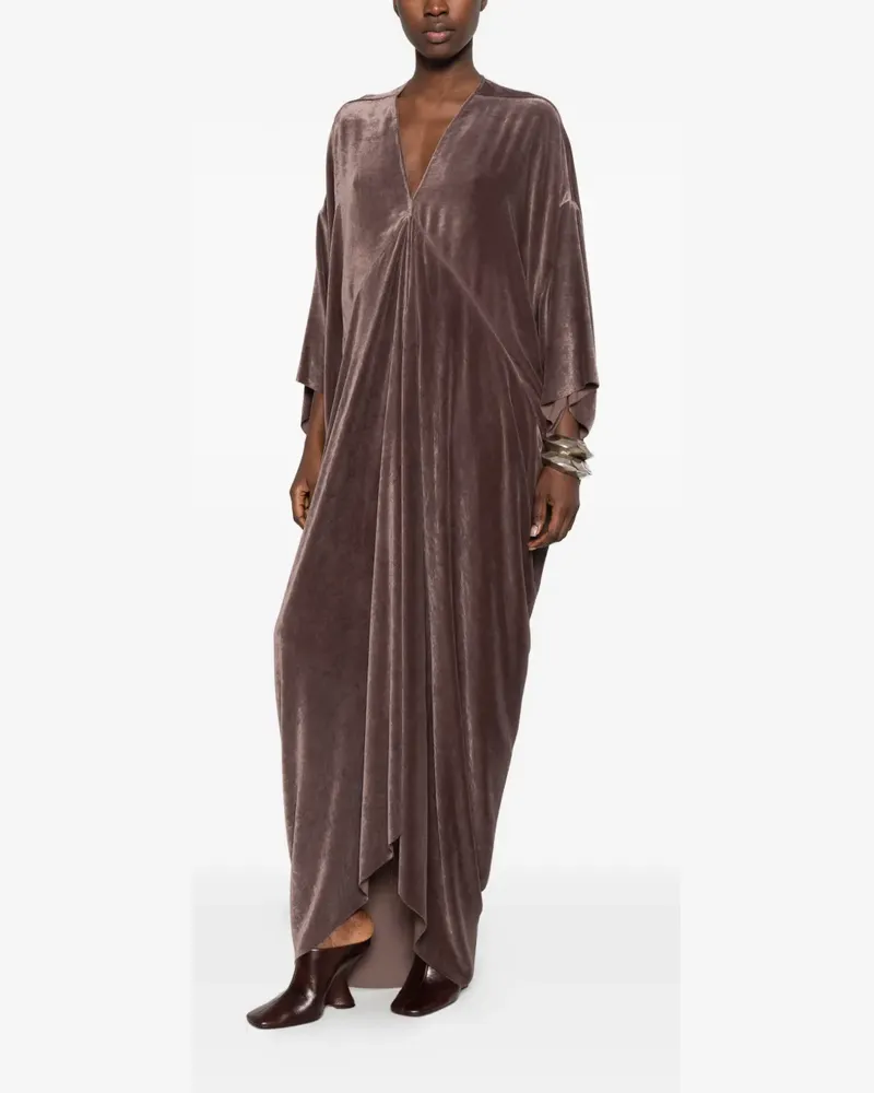 Rick Owens Tommy Kite Abendkleid - Braun Braun