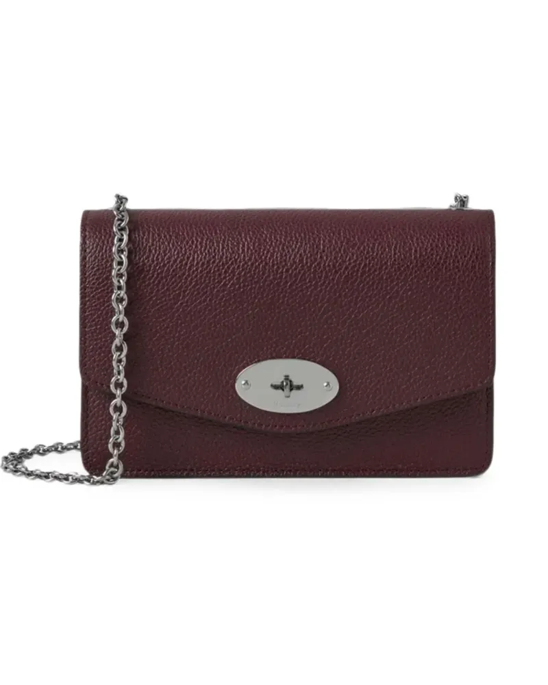 Mulberry small Darley leather shoulder bag - Rot Rot