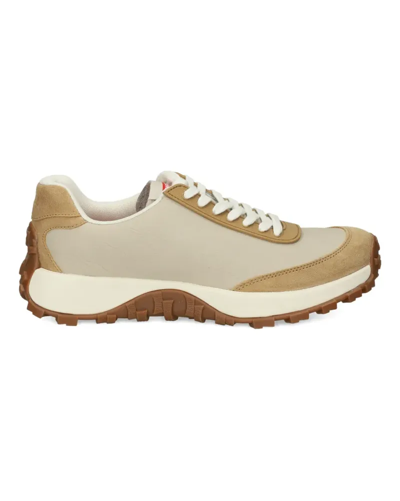 Camper suede-panel sneakers - Nude Nude