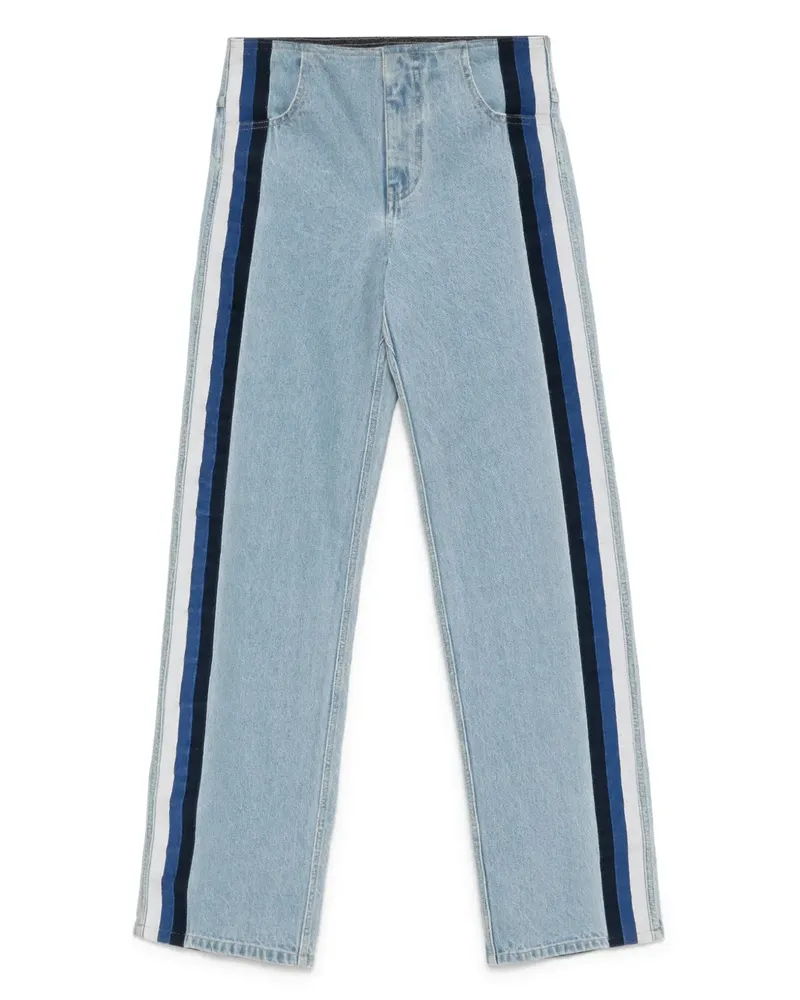 Christopher Esber Jeans mit Streifen - Blau Blau