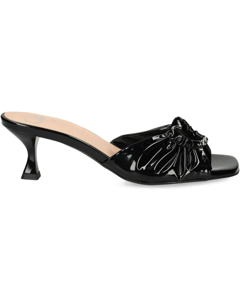 Moschino Klassische Mules - Schwarz Schwarz