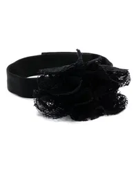 Dolce & Gabbana Choker mit floraler Applikationen Schwarz