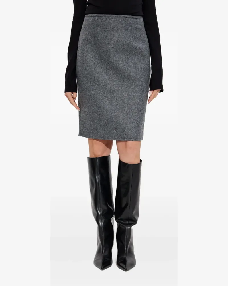 Dsquared2 Klassischer Bleistiftrock - Grau Grau