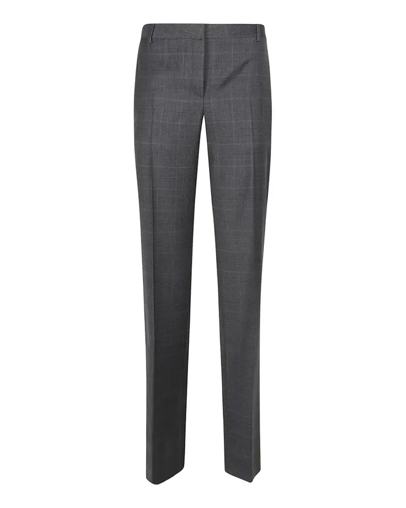 IRO check-pattern tailored trousers - Grau Grau