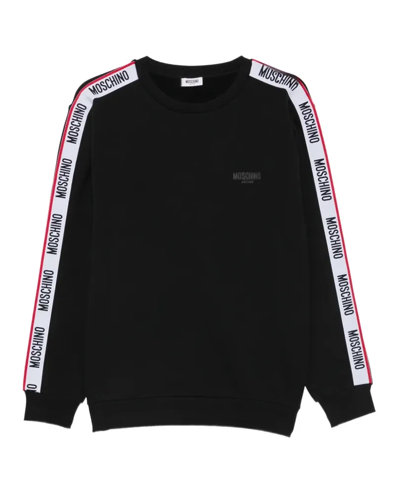 Moschino Sweatshirt mit Rundhalsausschnitt - Schwarz Schwarz