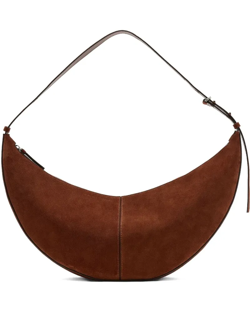 Proenza Schouler Slide Schultertasche aus Wildleder - Braun Braun