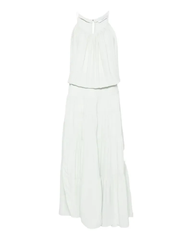IRO Island tiered sleeveless maxi dress - Grün Grün