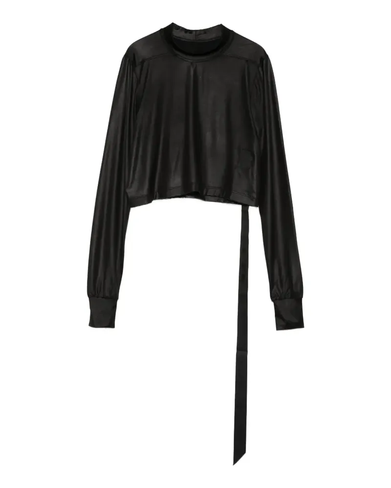 DRKSHDW by Rick Owens Klassisches Langarmshirt - Schwarz Schwarz