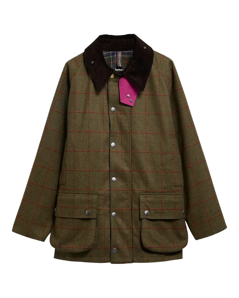 Barbour Karierte Paul Smith Loves  Jacke - Grün Grün