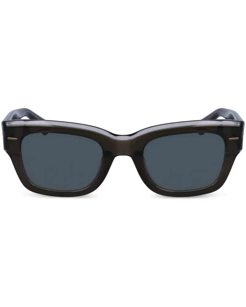 Calvin Klein Sonnenbrille mit eckigem Gestell - Grau Grau