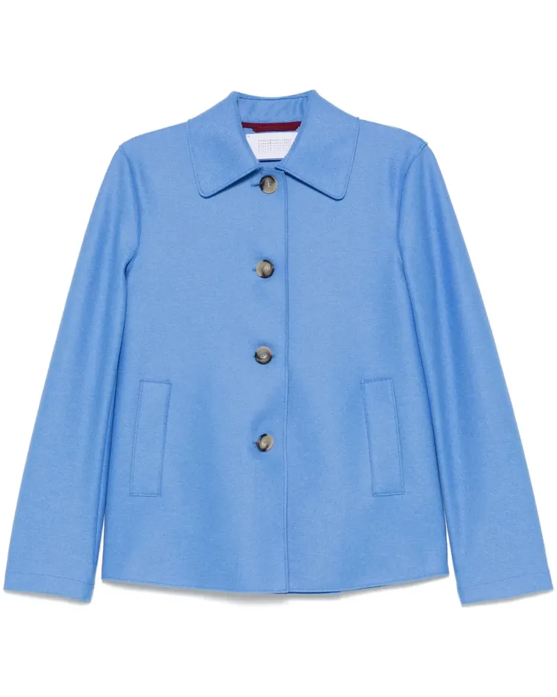 Harris Wharf London Klassische Jacke - Blau Blau