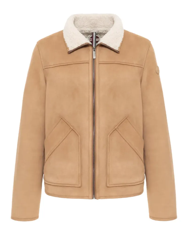 Colmar Jacke mit Kragen aus Faux Shearling - Nude Nude