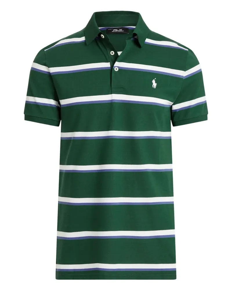Ralph Lauren Gestreiftes Poloshirt - Grün Grün