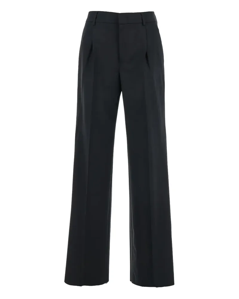 PT TORINO Hose mit Faltendetail - Schwarz Schwarz