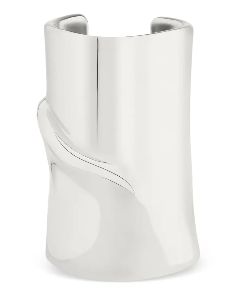 Courrèges Armreif mit geschmolzenem Effekt - Silber Silber