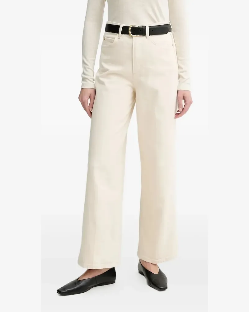 Marc O'Polo Jeans mit Logo-Patch - Weiß Weiß