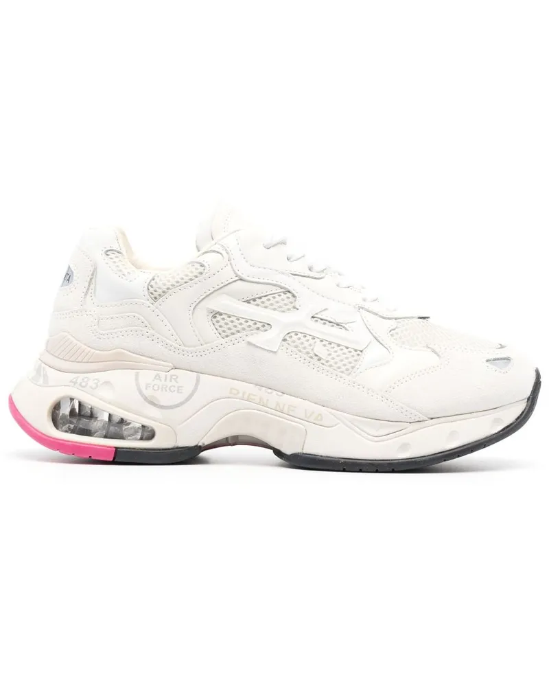 Premiata Sneakers mit Netzeinsatz - Nude Nude
