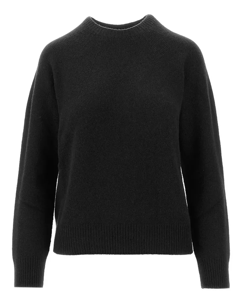 Emporio Armani Klassischer Pullover - Schwarz Schwarz