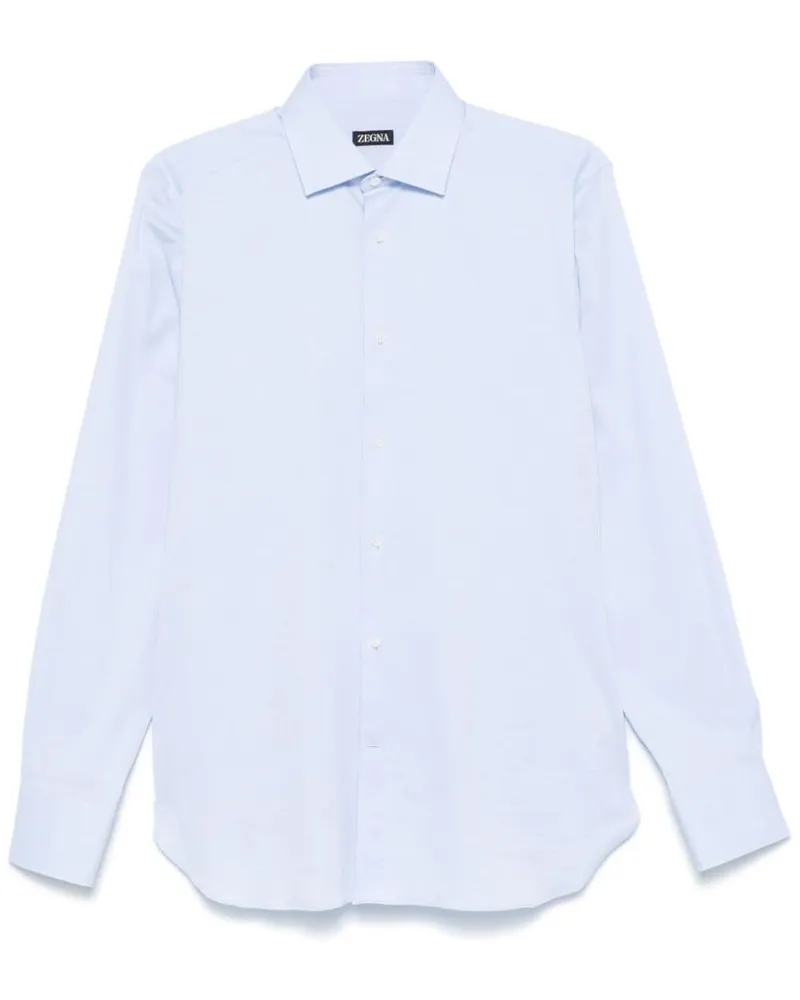 Ermenegildo Zegna Klassisches Hemd - Blau Blau