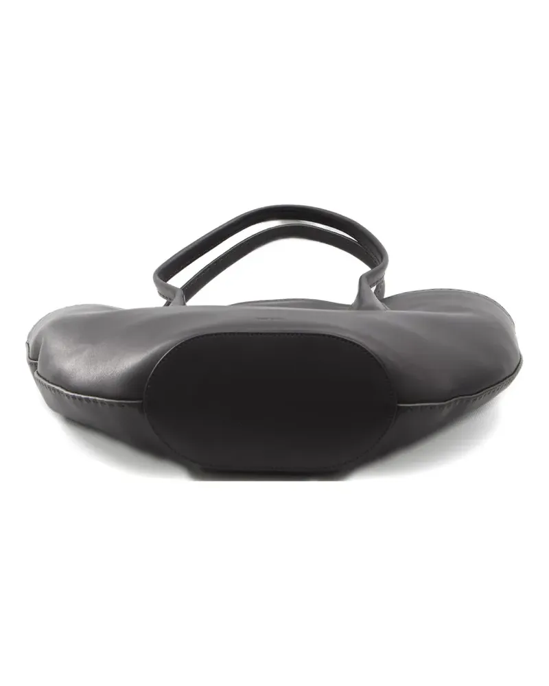 The Row Alger leather tote bag - Schwarz Schwarz